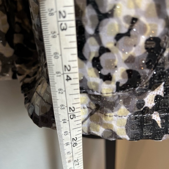 CHIC Ruby Rd SIZE 12 Zip-up jacket SPARKLE - Picture 3 of 7